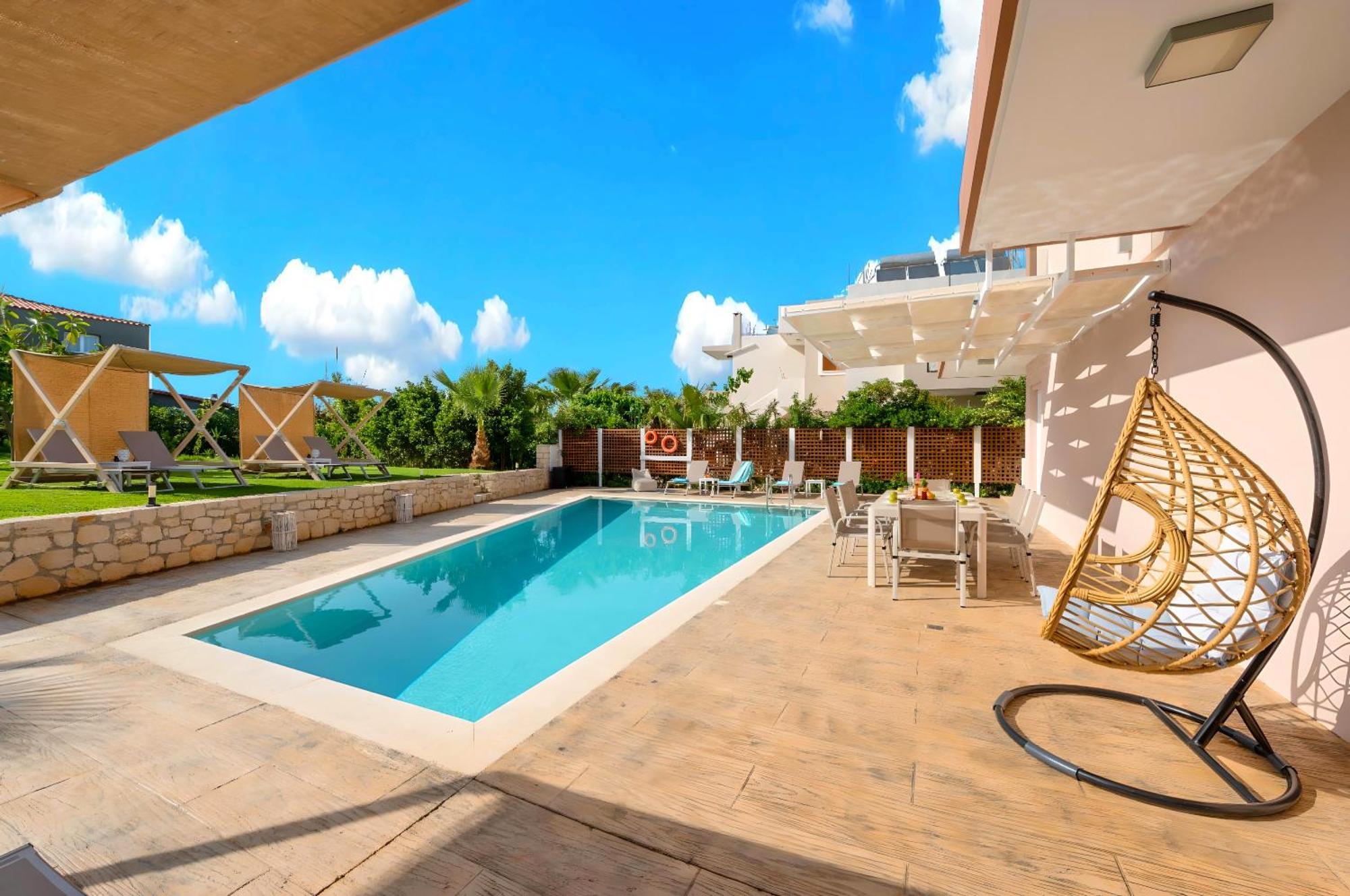 Allas Villa Heated Pool Chania  Zewnętrze zdjęcie