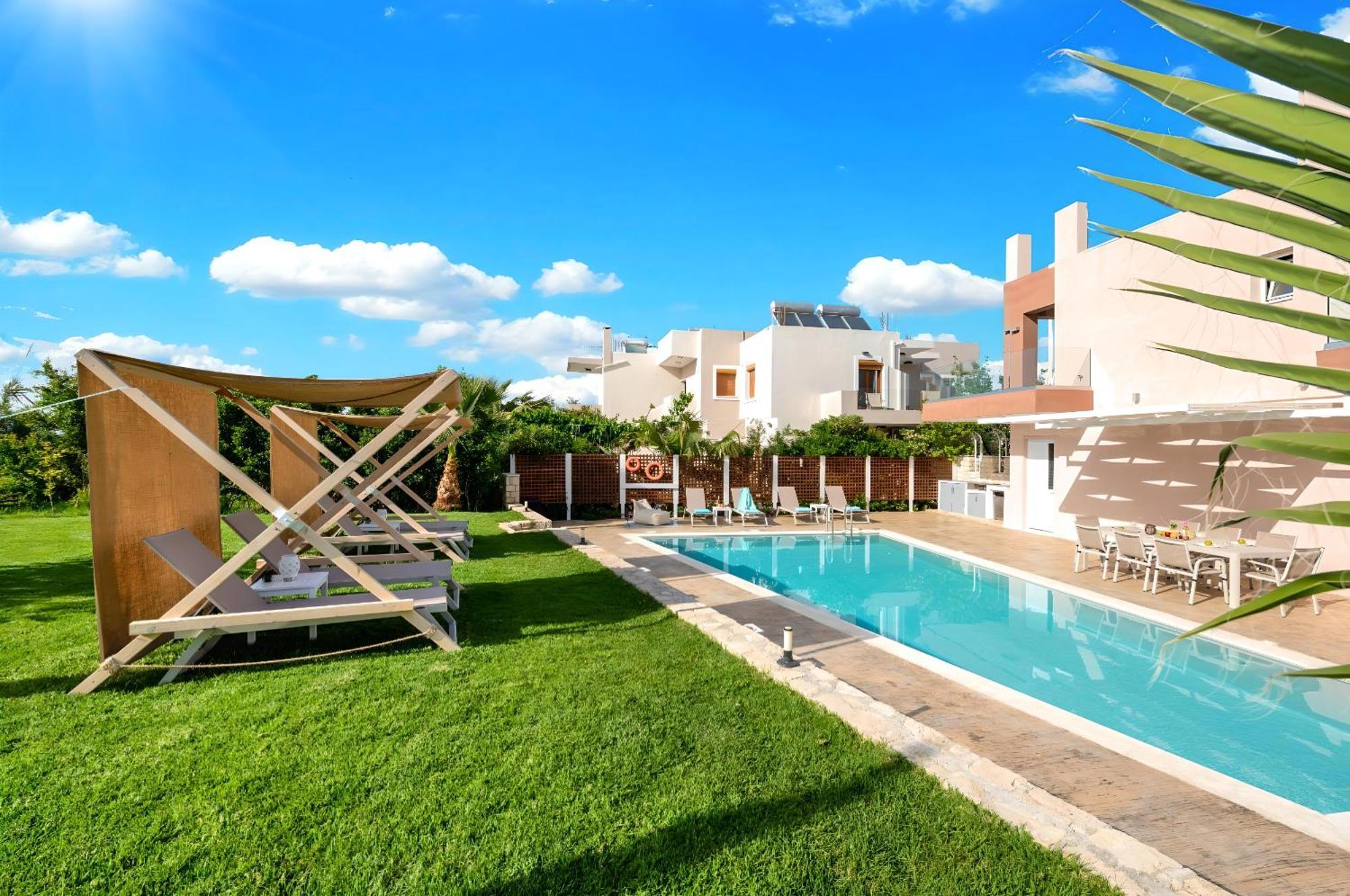 Allas Villa Heated Pool Chania  Zewnętrze zdjęcie